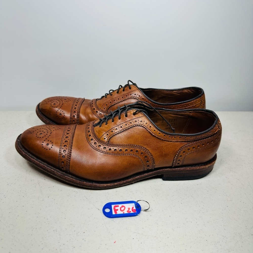 Allen Edmonds Strand Oxford
Shoes Walnut Brown Men's Size
8,5 D Clean Dress - Picture 1 of 7